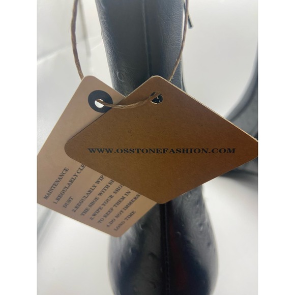 OSSTONE Chelsea Ankle Boots - Ankle Boots - Cowboy Western size 10.5 (V) - Picture 10 of 13